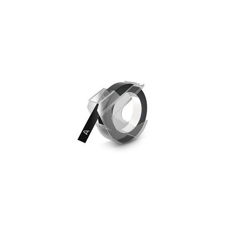 DYMO Feliratozógép szalag, 9 mm x 3 m, DYMO "3D", fekete