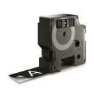 DYMO Feliratozógép szalag, 24 mm x 7 m, DYMO "D1", fekete-fehér