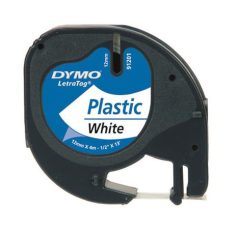   DYMO Feliratozógép szalag, 12 mm x 4 m, DYMO "Letratag", fehér