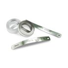 DYMO Feliratozógép szalag, rozsdamentes acél, 12 mm x 6,4 m, DYMO "M1011"