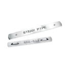 DYMO Feliratozógép szalag, rozsdamentes acél, 12 mm x 6,4 m, DYMO "M1011"