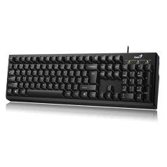   GENIUS Billentyűzet, vezetékes, 12 funkciógomb, USB, GENIUS "Smart KB-100", fekete
