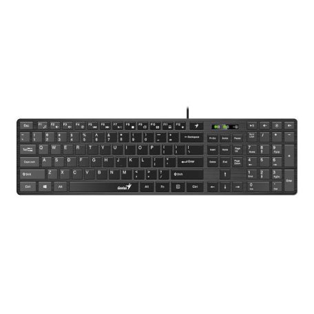 GENIUS Billentyűzet, vezetékes, USB, HUN, GENIUS "Slimstar 126"