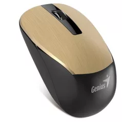   GENIUS Egér, vezeték nélküli, optikai, normál méret, GENIUS "NX-7015" arany