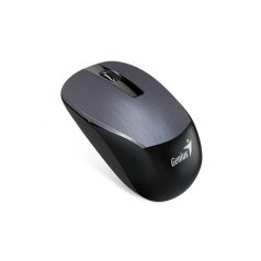   GENIUS Egér, vezeték nélküli, optikai, normál méret, GENIUS "NX-7015" acél szürke