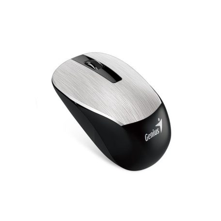 GENIUS Egér, vezeték nélküli, optikai, normál méret, GENIUS "NX-7015" ezüst
