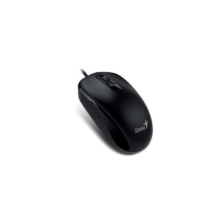 GENIUS Egér, vezetékes, optikai, normál méret, USB, GENIUS "DX-120", fekete