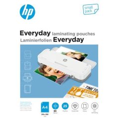   HP Meleglamináló fólia, 80 mikron, A4, fényes, 25 db, HP "Everyday"