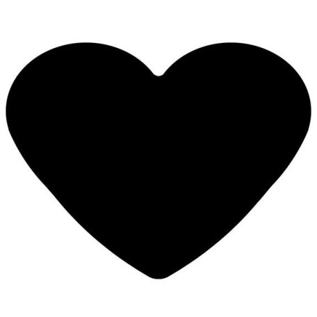 Mintalyukasztó, 16 mm, szív