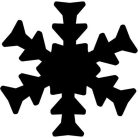 Mintalyukasztó, 16 mm, hópehely