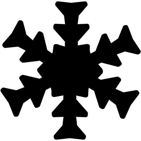 Mintalyukasztó, 16 mm, hópehely