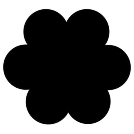 Mintalyukasztó, 25 mm, virág