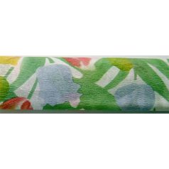   COOL BY VICTORIA Krepp-papír, 50x200 cm, COOL BY VICTORIA, virágmintás