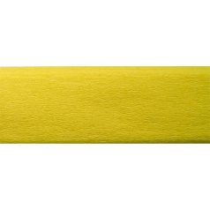   COOL BY VICTORIA Krepp-papír, 50x200 cm, COOL BY VICTORIA, citromsárga