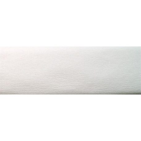COOL BY VICTORIA Krepp-papír, 50x200 cm, COOL BY VICTORIA, fehér
