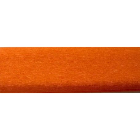 COOL BY VICTORIA Krepp-papír, 50x200 cm, COOL BY VICTORIA, narancssárga