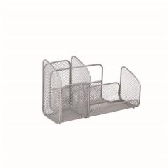 ALBA Asztali rendező, fémhálós, ALBA, ezüst