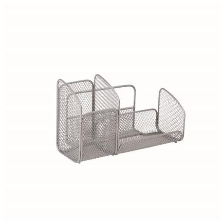 ALBA Asztali rendező, fémhálós, ALBA, ezüst