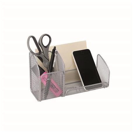 ALBA Asztali rendező, fémhálós, ALBA, ezüst