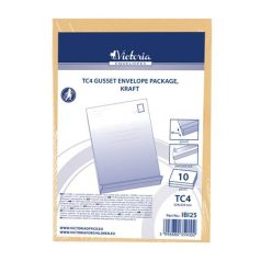   VICTORIA PAPER Redős-talpas tasak csomag, TC4, szilikonos, 40 mm talp, VICTORIA PAPER, barna kraft