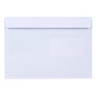 VICTORIA PAPER Boríték, LC5, szilikonos, jobb ablakos, VICTORIA PAPER