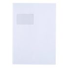 VICTORIA PAPER Boríték, TC4, szilikonos, bal ablakos (50 x 100), VICTORIA PAPER