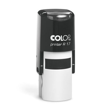 COLOP Bélyegző, kör, COLOP " Printer R 17", fekete párna