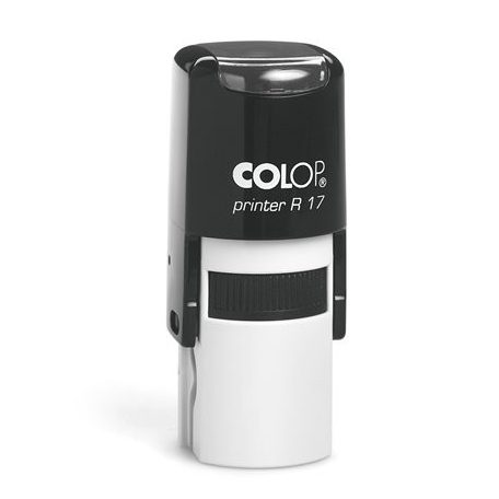 COLOP Bélyegző, kör, COLOP " Printer R 17" , fekete párna