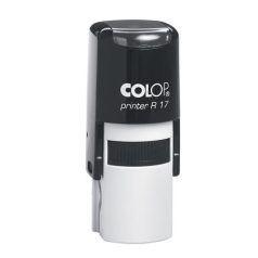   COLOP Bélyegző, kör, COLOP " Printer R 17", kék párna