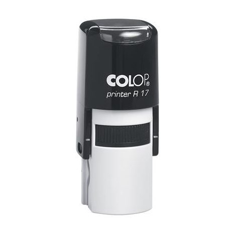COLOP Bélyegző, kör, COLOP " Printer R 17", kék párna