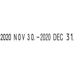 COLOP Dátumbélyegző, COLOP "S120/DD"