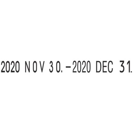 COLOP Dátumbélyegző, COLOP "S120/DD"