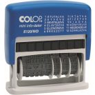 COLOP Dátum- és szövegbélyegző, 12 féle szöveggel, COLOP "S120/WD"