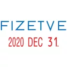 COLOP Dátumbélyegző, COLOP "S 160/L", Fizetve