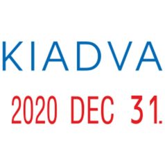COLOP Dátumbélyegző, COLOP "S 160/L", Kiadva
