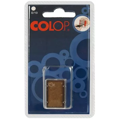 COLOP Bélyegző cserepárna, 2 db/bliszter, COLOP "E/10", natúr