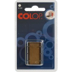   COLOP Bélyegző cserepárna, 2 db/bliszter, COLOP "E/20", natúr