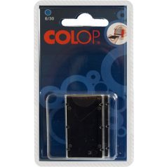   COLOP Bélyegző cserepárna, 2 db/bliszter, COLOP "E/30", kék