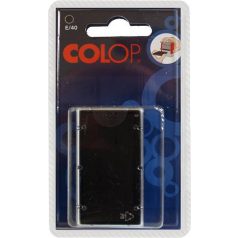   COLOP Bélyegző cserepárna, 2 db/bliszter, COLOP "E/40", fekete