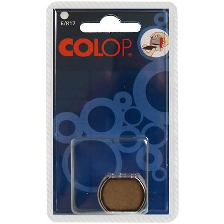 COLOP Bélyegző cserepárna, 2 db/bliszter, COLOP "E/R17", natúr