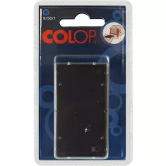   COLOP Bélyegző cserepárna, 2 db/bliszter, COLOP "E50/1", kék
