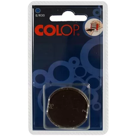 COLOP Bélyegző cserepárna, 2 db/bliszter, COLOP "E/R30", kék