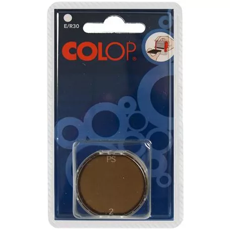 COLOP Bélyegző cserepárna, 2 db/bliszter, COLOP "E/R30", natúr