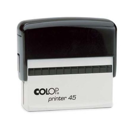 COLOP Bélyegző, COLOP "Printer 45", fekete párnával