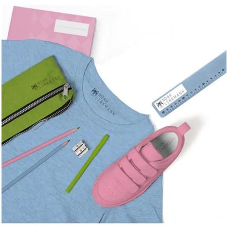 COLOP Bélyegző textilhez, kirakós COLOP "Marky", zöld ház, fekete párnával