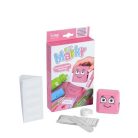 COLOP Bélyegző textilhez, kirakós COLOP "Marky", pink ház, fekete párnával