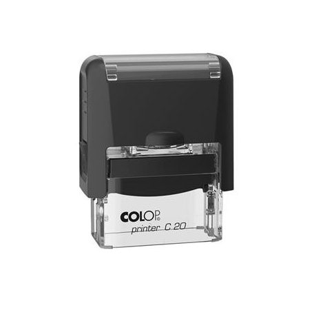 COLOP Bélyegző, COLOP "Printer C 20", fekete cserepárnával