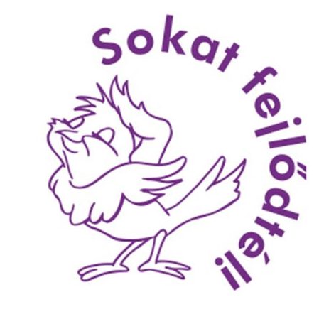 COLOP Bélyegző, motivációs, Sokat fejlődtél!, COLOP "N43-kék", lila