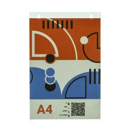 ANTRA Dokumentumtartó, fali, A4, plexi, álló, ANTRA, átlátszó