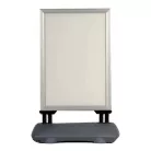 Megállító tábla, poszteres, víztartályos, A1 méret, 59,4x84,1 cm